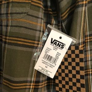 Vans flannel shirt